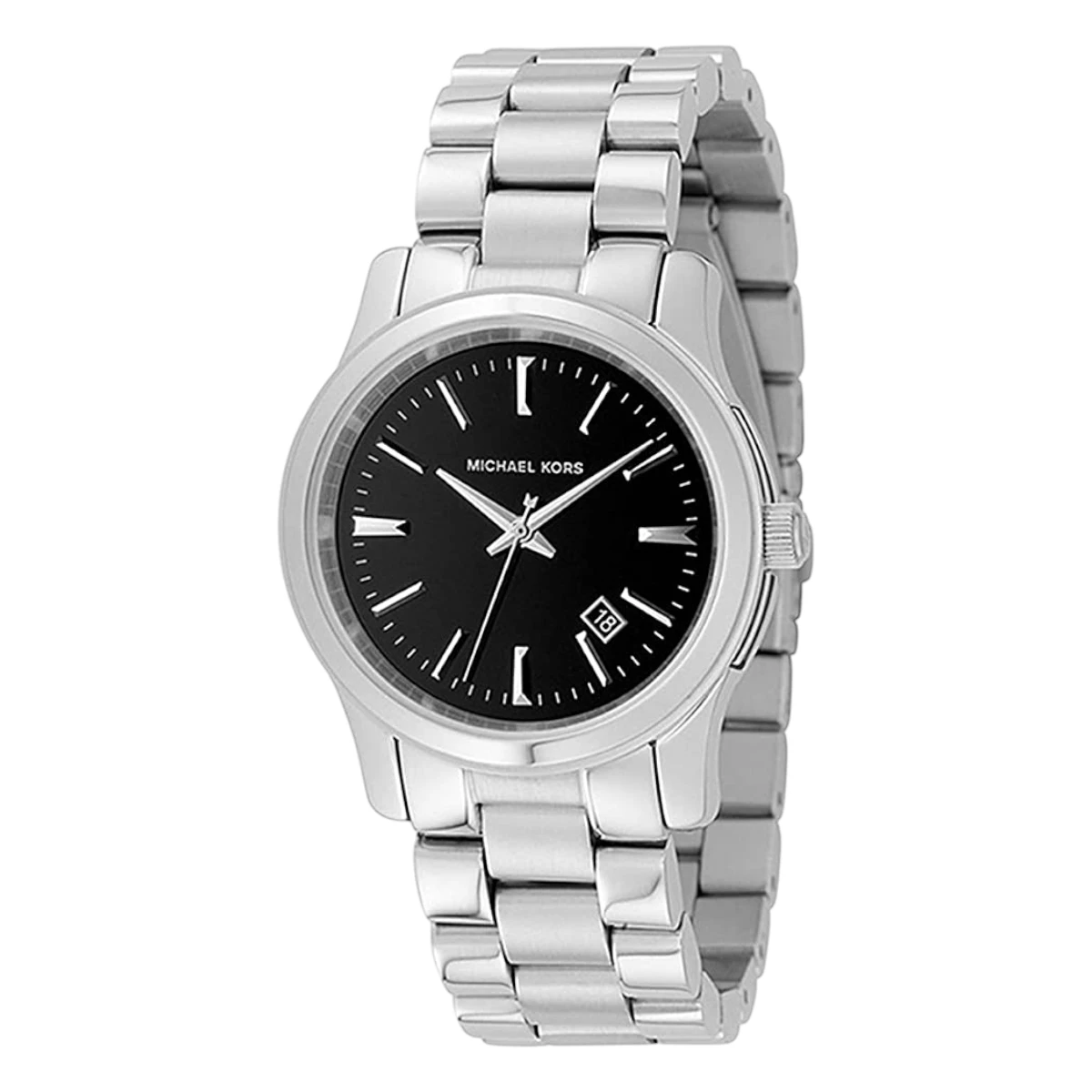 MK5159_1 Michael Kors Svart/Silver 35 mm - Bild 1