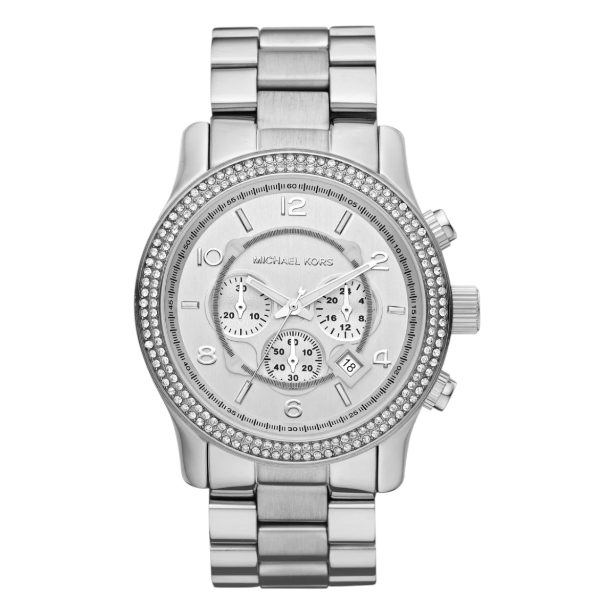 MK5574_1 Michael Kors Silver 45 mm - Bild 1