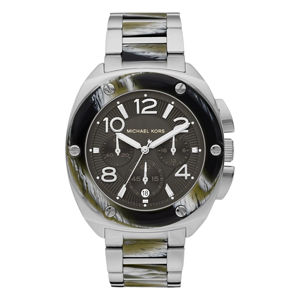 MK5595_1 Michael Kors Grå 44 mm - Bild 1