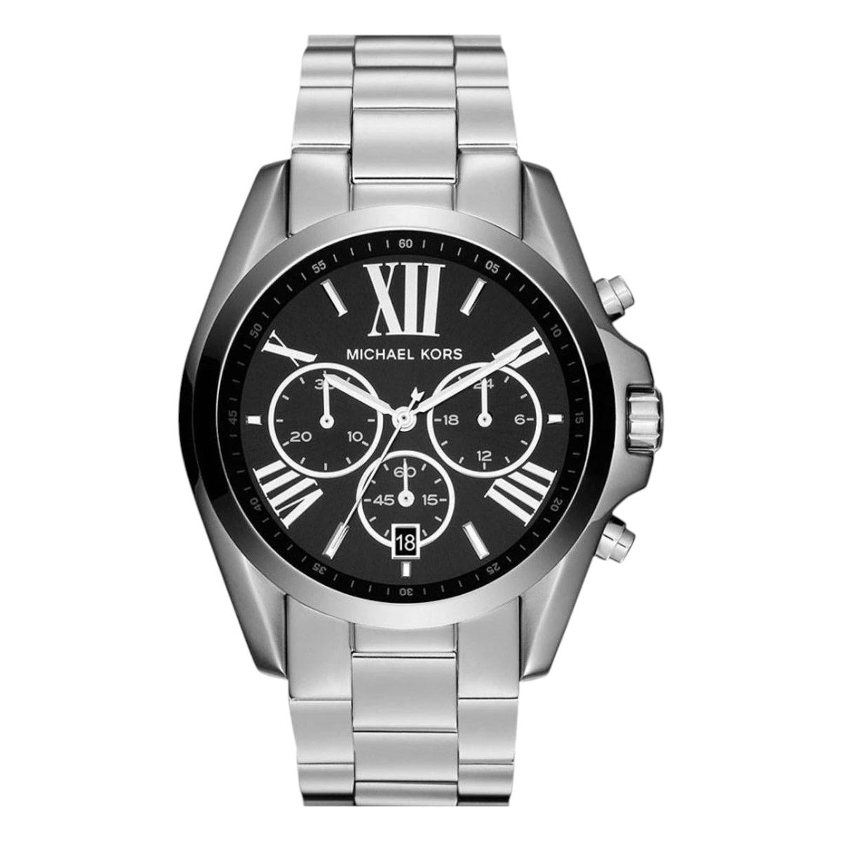 MK5705_1 Michael Kors Svart/Silver 42 mm - Bild 1
