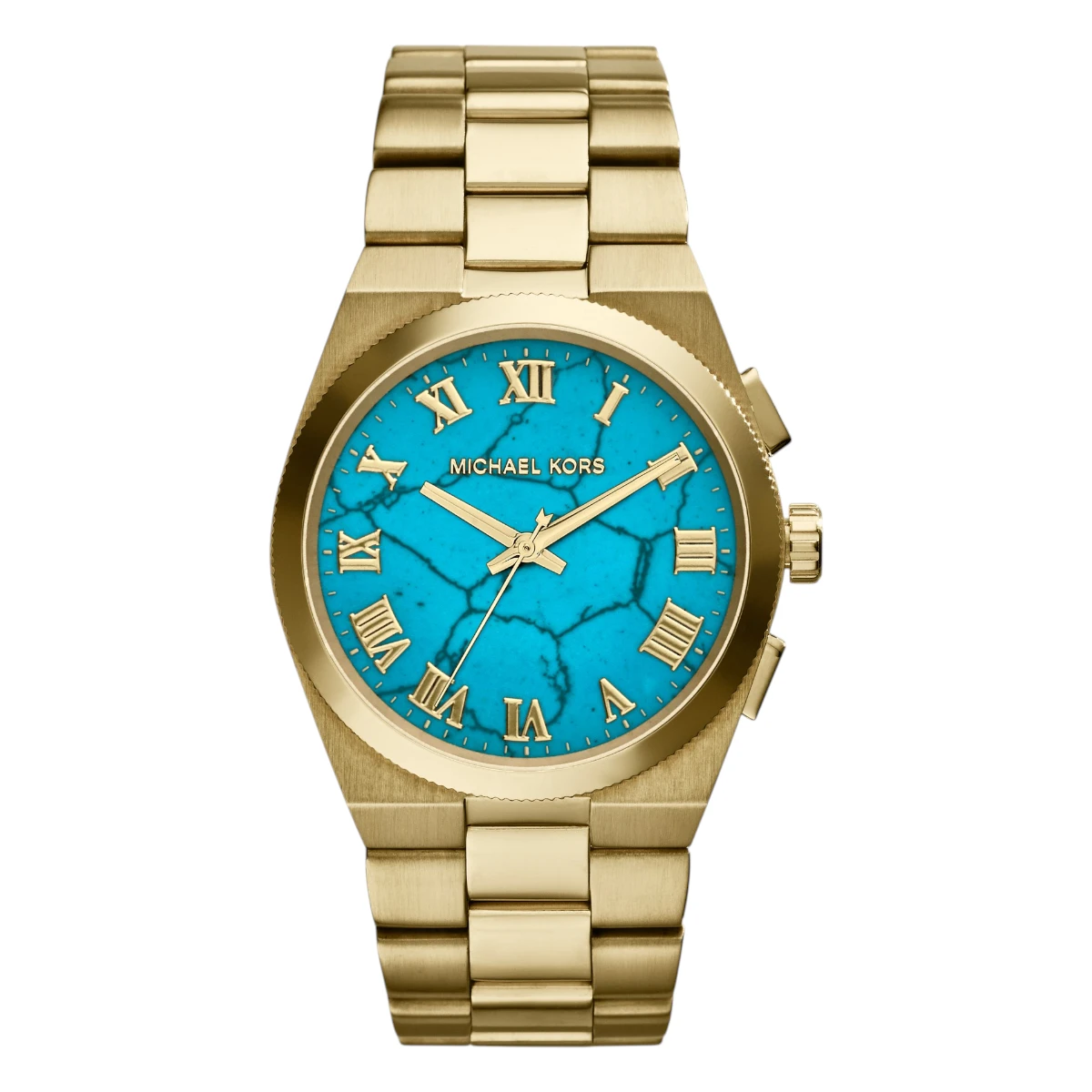 MK5894_1 Michael Kors Blå/Guldtonat 24 mm - Bild 1