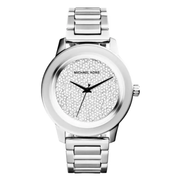Michael Kors Kinley Pavé Quartz Stållänk Silver
