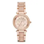 Michael Kors Rosa/Roséguldstonat 33 mm