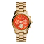 Michael Kors Orange/Guldtonat 38 mm