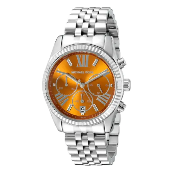 Michael Kors Lexington 38 mm Quartz Kronograf Stållänk Brun