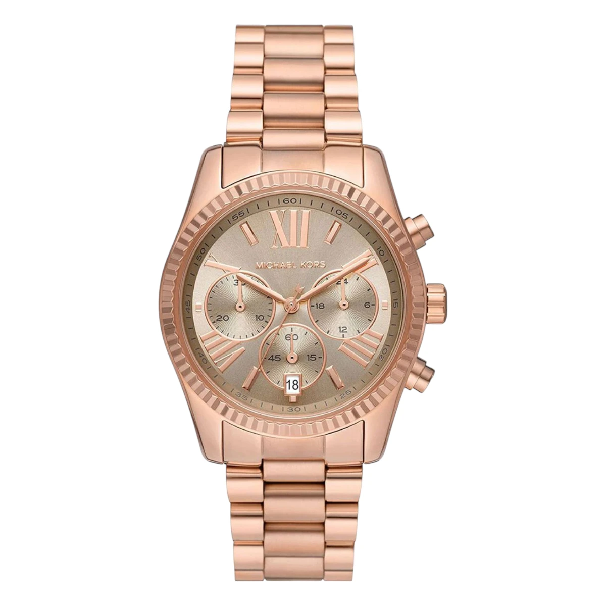 MK7217_1 Michael Kors Grå/Rosa 38 mm - Bild 1