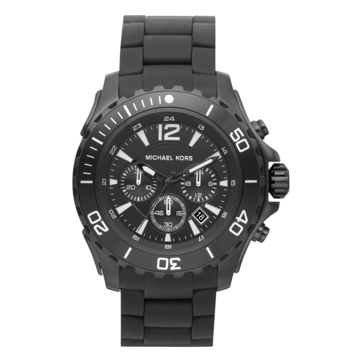 MK8211_1 Michael Kors Svart 47 mm - Bild 1