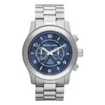 Michael Kors Blå/Silver 45 mm