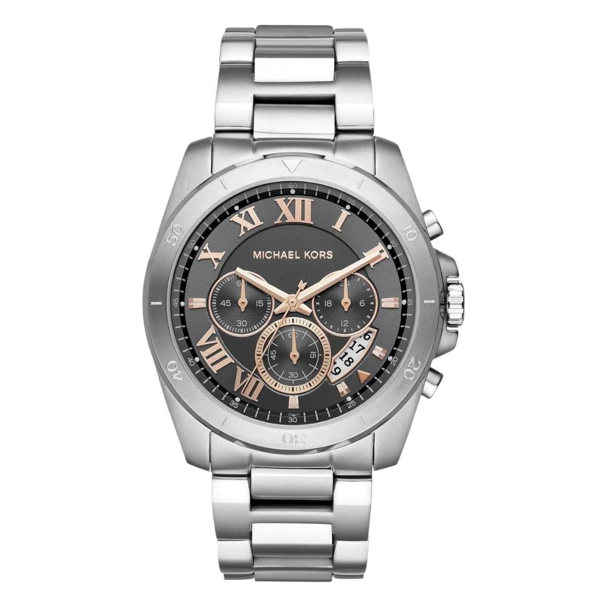 MK8609_1 Michael Kors Grå/Silver 50 mm - Bild 1