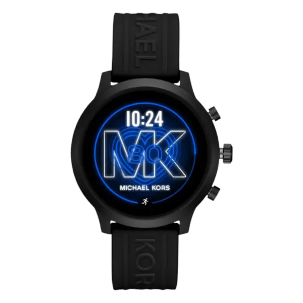 Michael Kors Access MKGO Smartwatch Svart Silikonarmband Svart