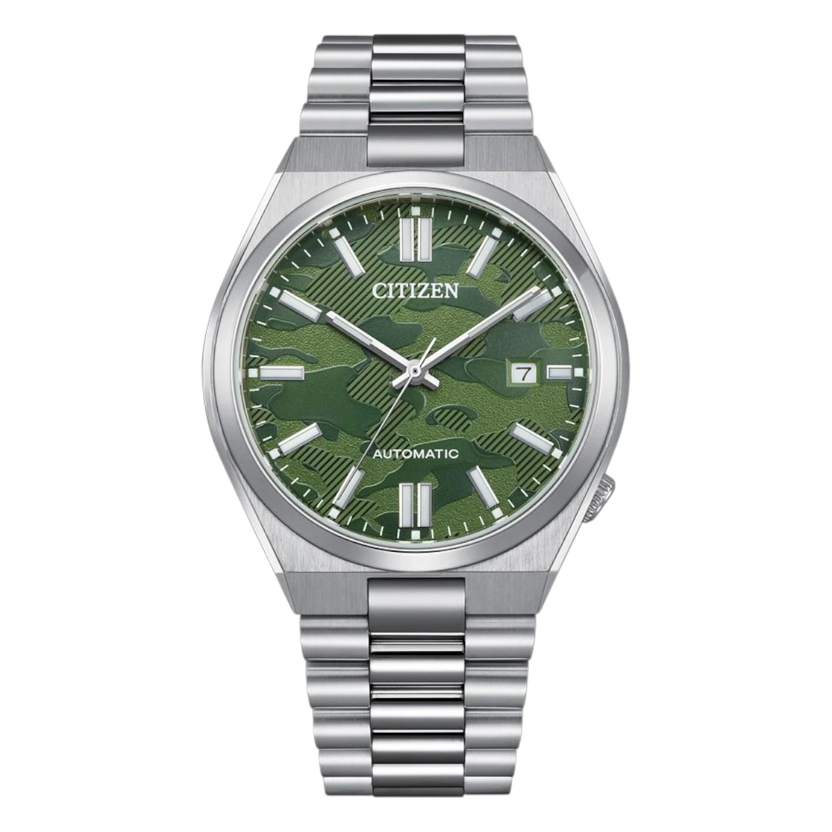 NJ0159-86X_1 Citizen Automatic Grön/Grå 40 mm - Bild 1