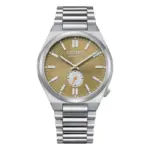 Citizen Tsuyosa Small Second Automatic Stållänk Brun
