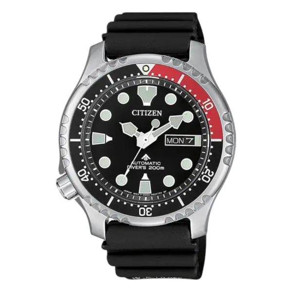Citizen Promaster Marine Automatic Gummiarmband Svart