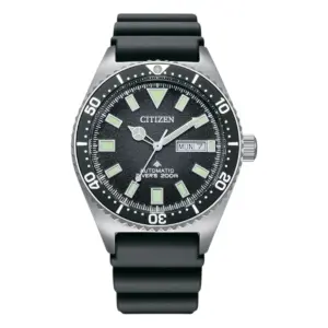 Citizen Promaster Mechanical Diver Automatic Gummiarmband Svart