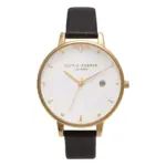Olivia Burton Queen Bee Quartz Vit