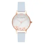Olivia Burton Dancing Daisy Quartz Vit