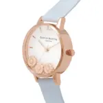 Olivia Burton Dancing Daisy Quartz Vit - Bild 3