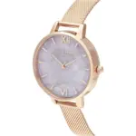 Olivia Burton Semi Precious Quartz Guldfärgat Stålarmband Rosa - Bild 2