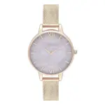 Olivia Burton Semi Precious Quartz Guldfärgat Stålarmband Rosa - Bild 4