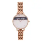 Olivia Burton Varsity Quartz Vit - Bild 2