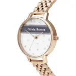 Olivia Burton Varsity Quartz Vit - Bild 3