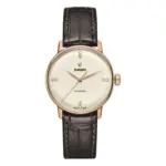 Rado Coupole Classic Automatic Diamanter Läderband Vit