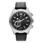 Maserati Traguardo hybridklocka med läderarmband Svart - Bild 2