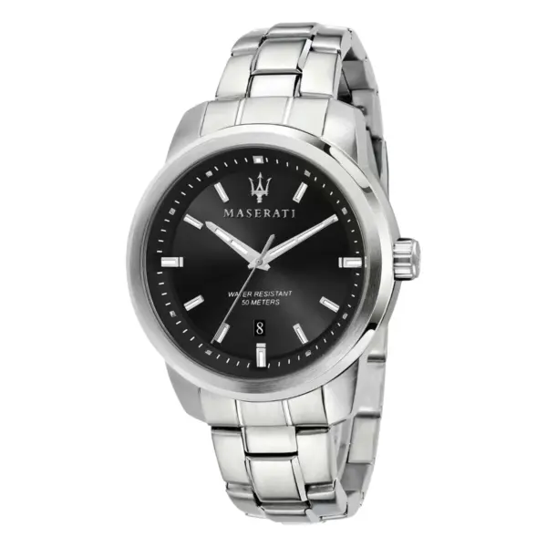 Maserati Successo Datum Quartz Svart