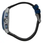Maserati herrklocka med blått läderarmband Vit - Bild 3