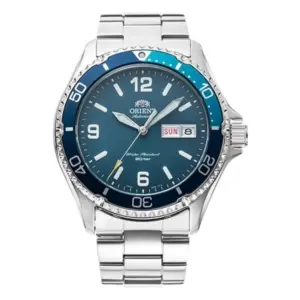 Orient Mako III Automatic Stållänk Ljusblå