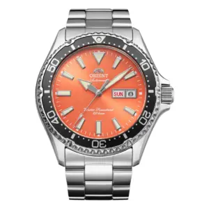 Orient Mako Kamasu Automatic Orange
