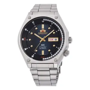 Orient Revival 70s SK Automatic Stållänk Blå