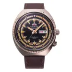 Orient Neo Classic Sports Automatic Roséguldfärgad Läderarmband Svart