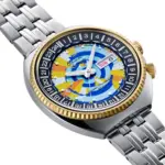 Orient Revival World Map Limited Edition Automatic Stållänk Flerfärgad, bild 2