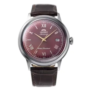 Orient Bambino Version 2 Automatic Läderband Röd