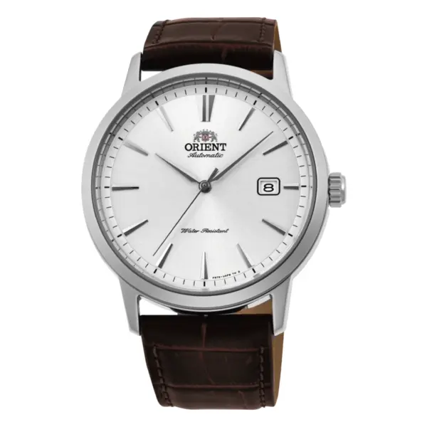 Orient Symphony III Automatic Läderband Vit