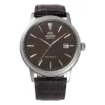 Orient Contemporary Automatic Läderband Brun