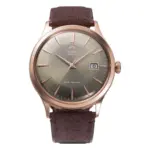 Orient Bambino Automatic Läderband Grå