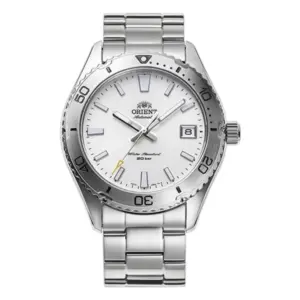 Orient Mako 40 Automatic Stållänk Vit