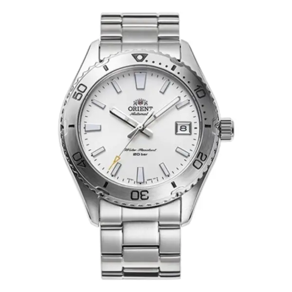 Orient Mako 40 Automatic Stållänk Vit