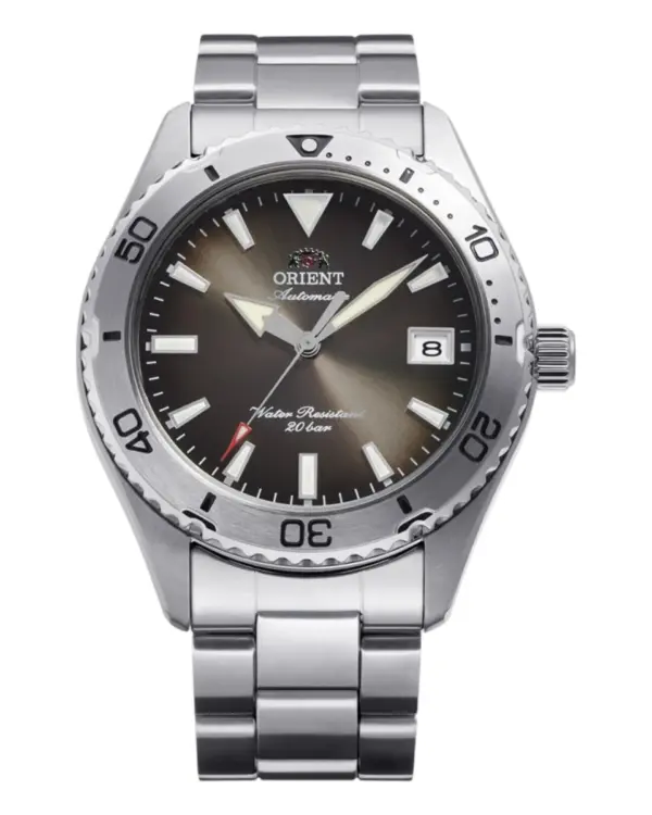 Orient Mako 40 Automatic Stållänk Brun