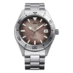 Orient Mako 40 Automatic Stållänk Brun