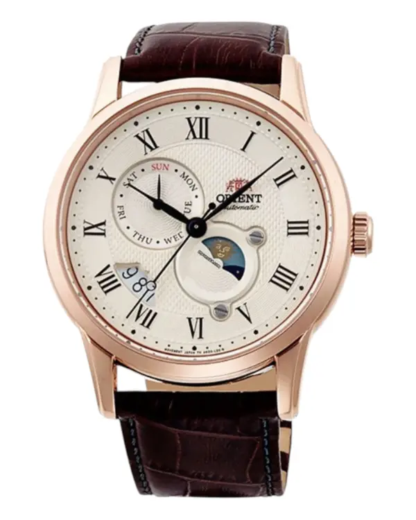 Orient Sun and Moon Automatic Guld