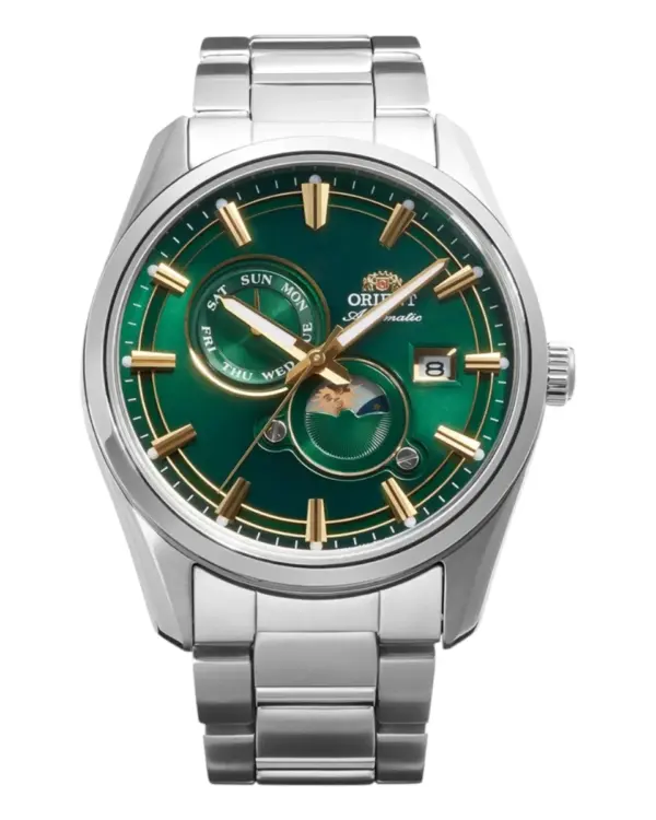 Orient Stretto Sun and Moon Automatic Grön