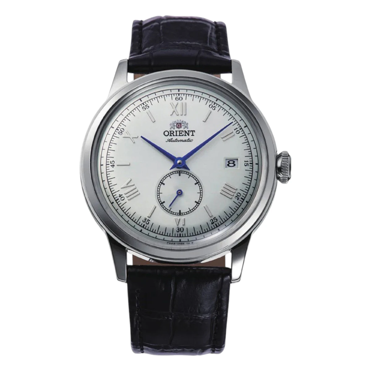 RA-AP0104S30B_1 Orient Bambino Automatic Läderband Silver