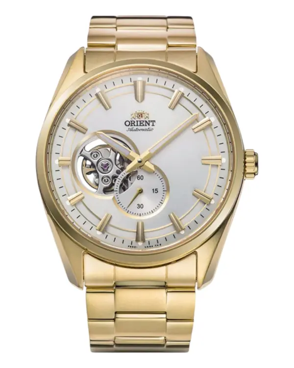 Orient Open Heart Automatic Silver