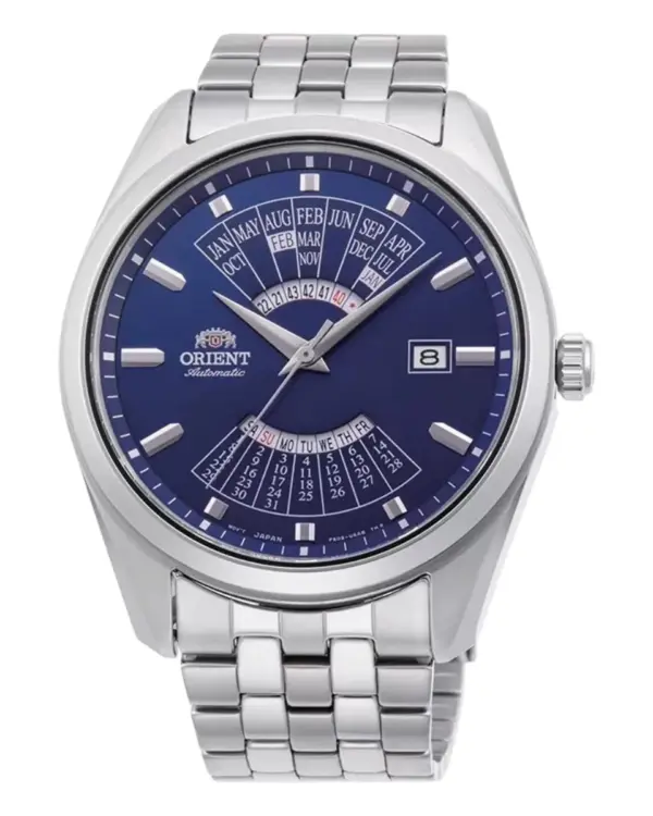 Orient Multi Year Calendar Automatic Blå