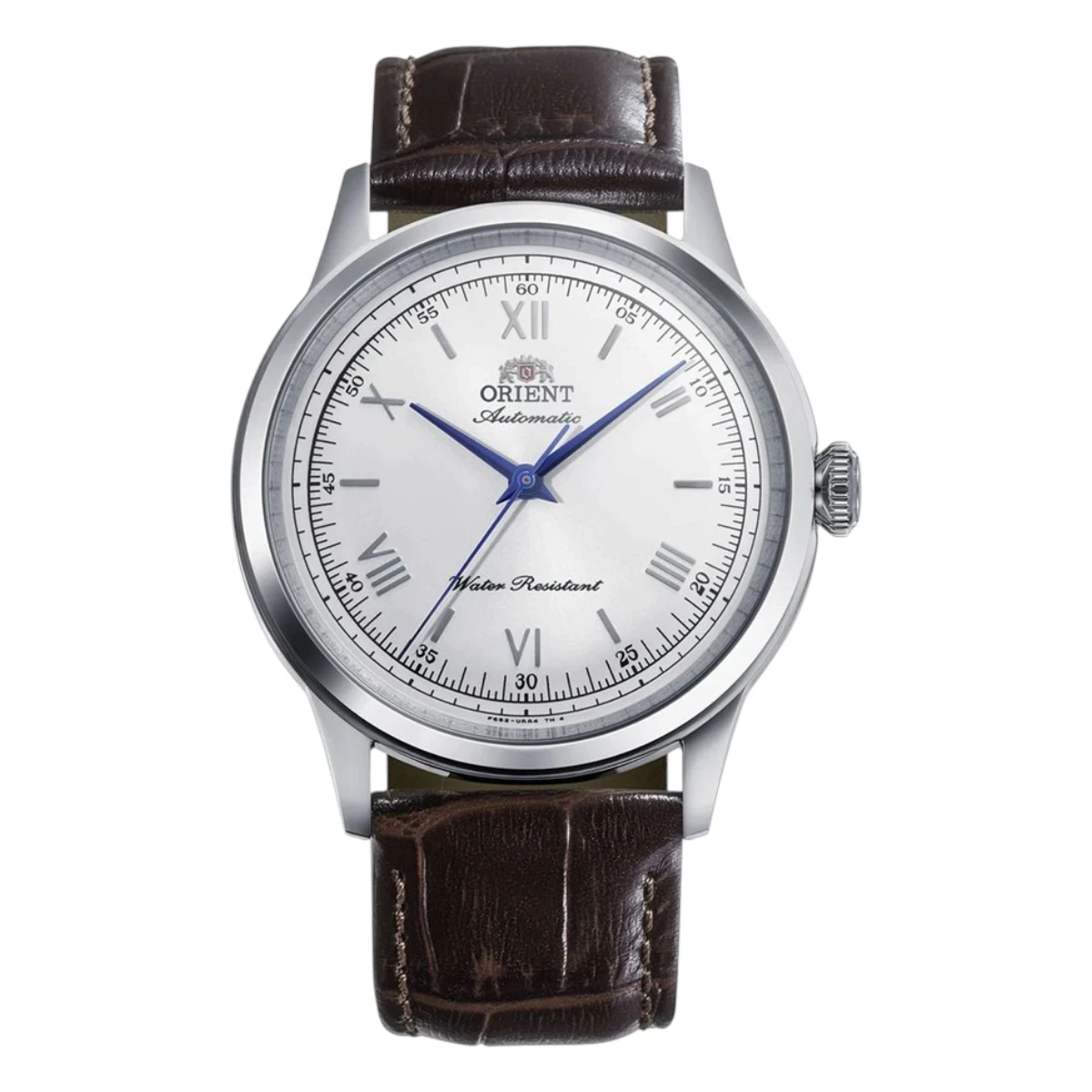 RA-BB0002S30B_1 Orient Bambino Automatic Läderband Silver