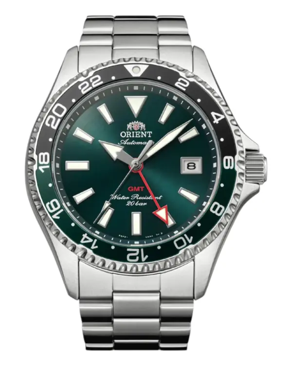 Orient Mako GMT Automatic Grön