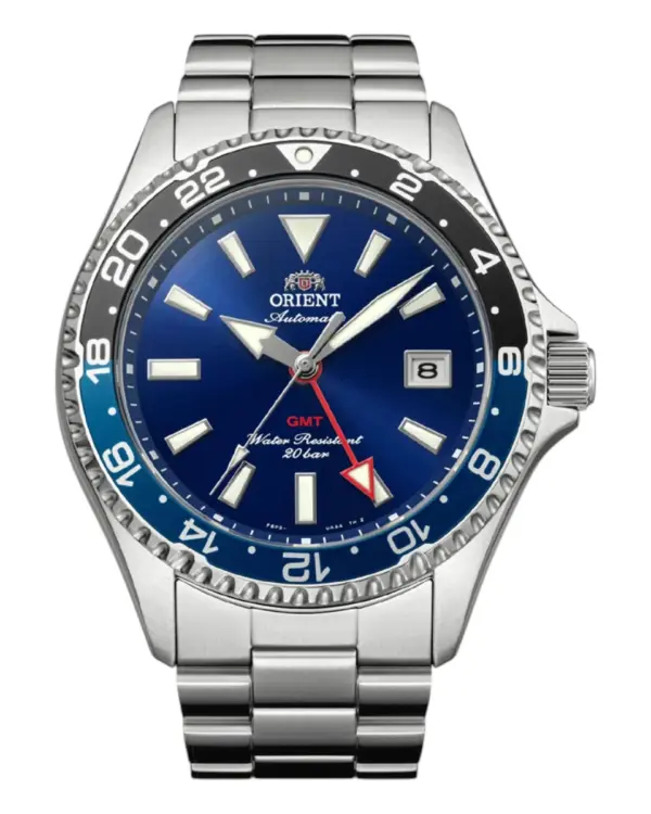 Orient Mako GMT Automatic Blå